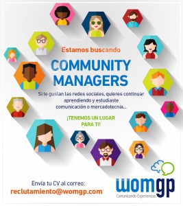 Community manager vacante womgp
